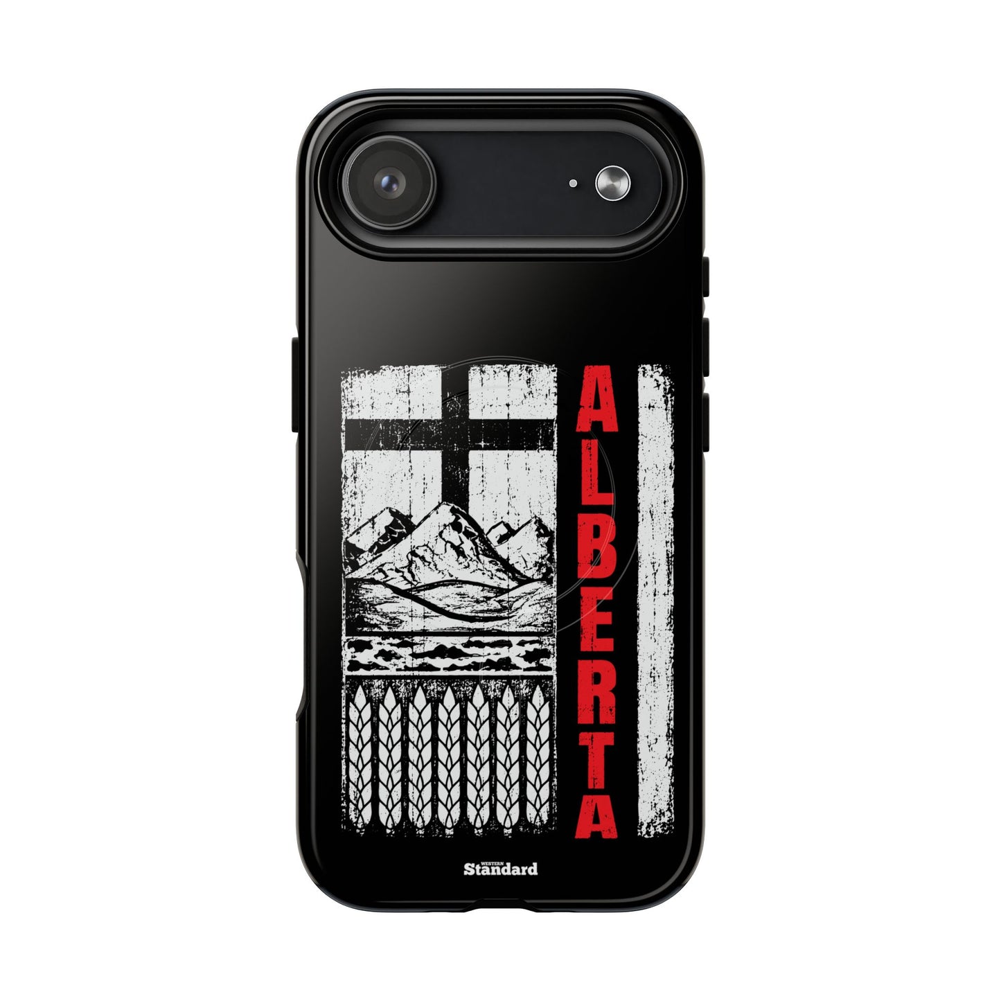 Rugged Alberta Black MagSafe Premium Case