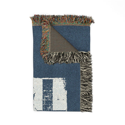 Rugged Alberta Shield Woven Blanket