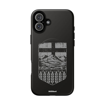 Rugged Alberta Shield Black MagSafe Premium Case