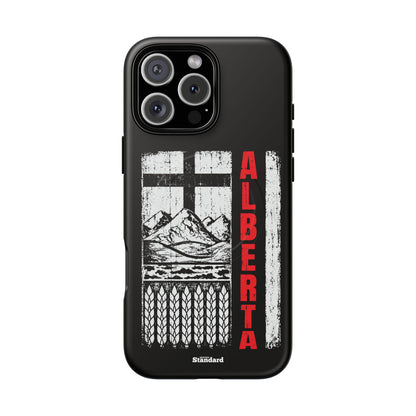 Rugged Alberta Black MagSafe Premium Case