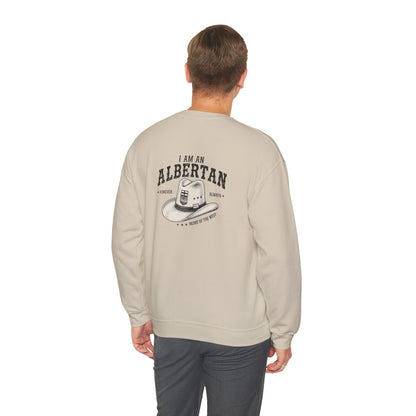 I Am Albertan (On the Back) Unisex Sweatshirt