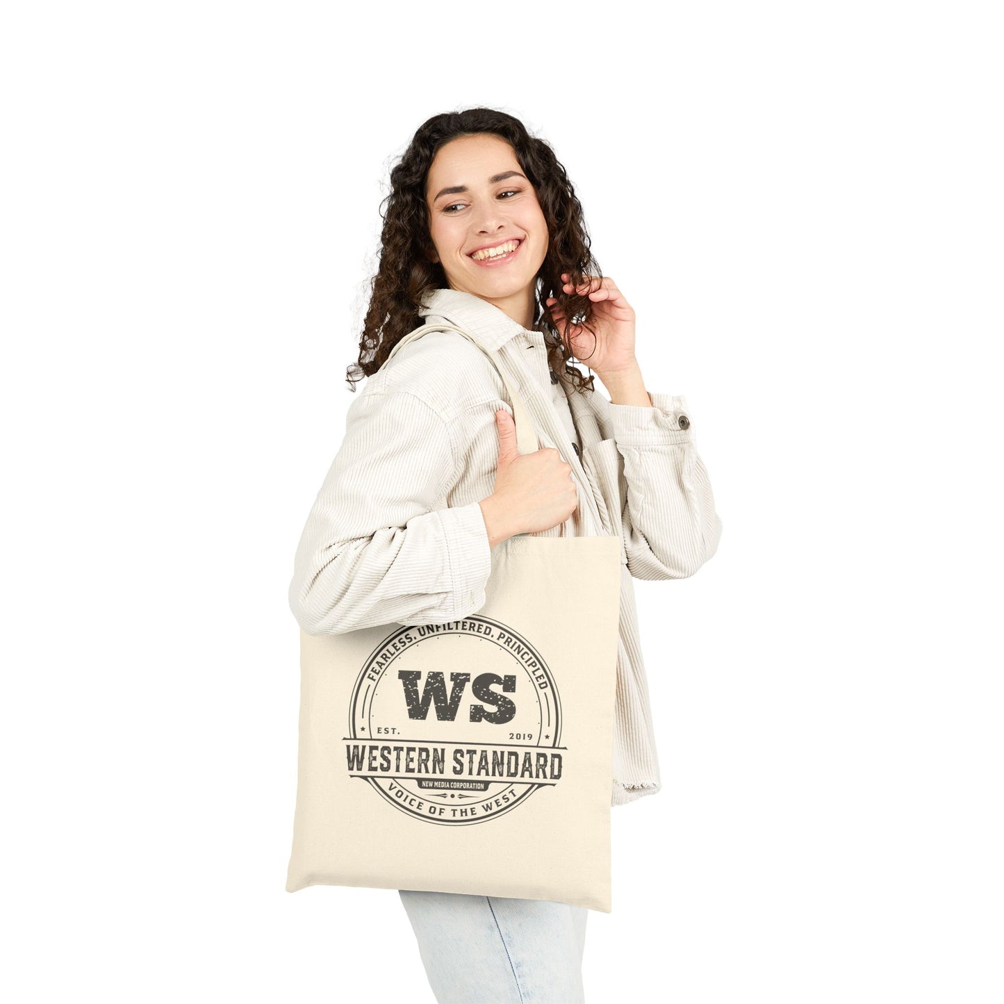 Vintage Western Standard Tote Bag