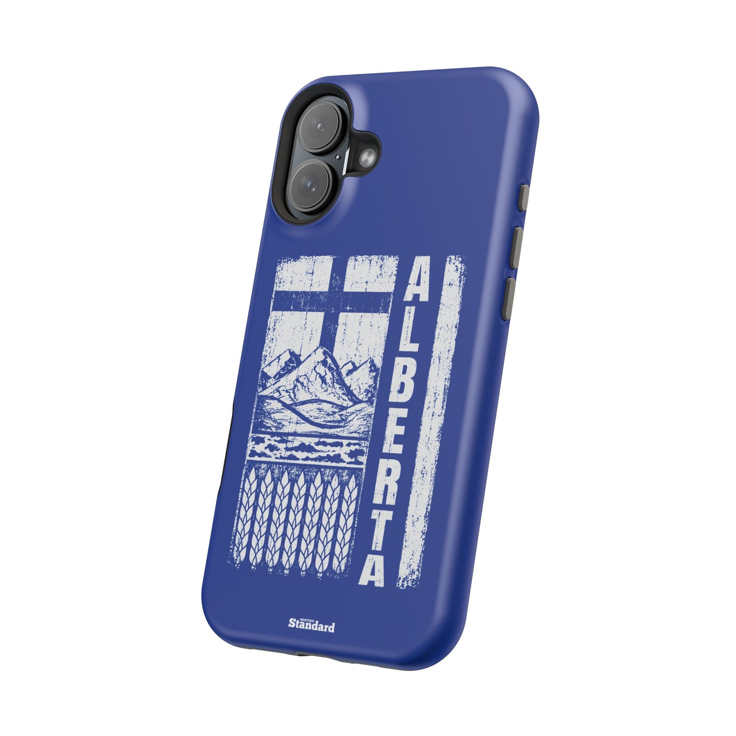 Rugged Alberta Blue MagSafe Phone Case