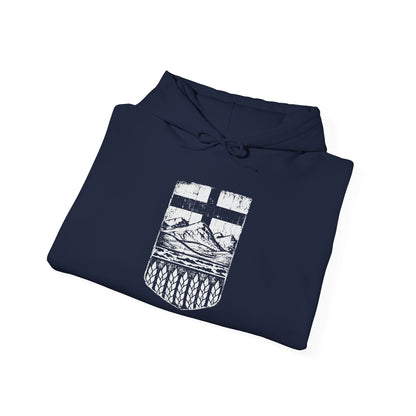 Rugged Shield of Alberta Unisex Hoodie