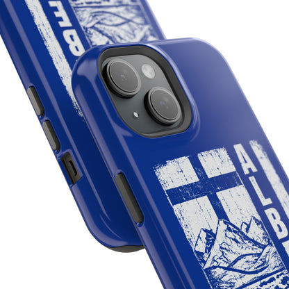 Rugged Alberta Blue MagSafe Phone Case