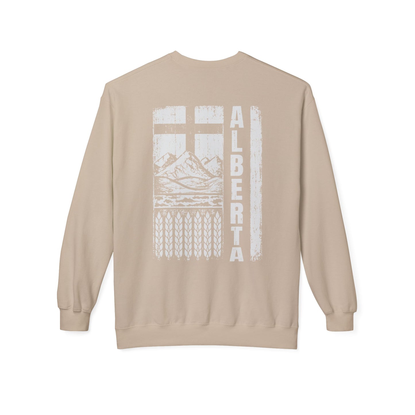 Rugged Alberta (On the Back) Crewneck Sweatshirt