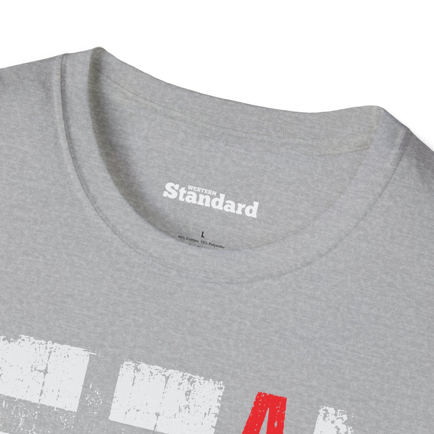 Rugged Alberta Red Unisex T-Shirt