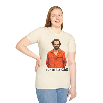 Guilbeault 'I Love Oil and Gas' Unisex T-Shirt