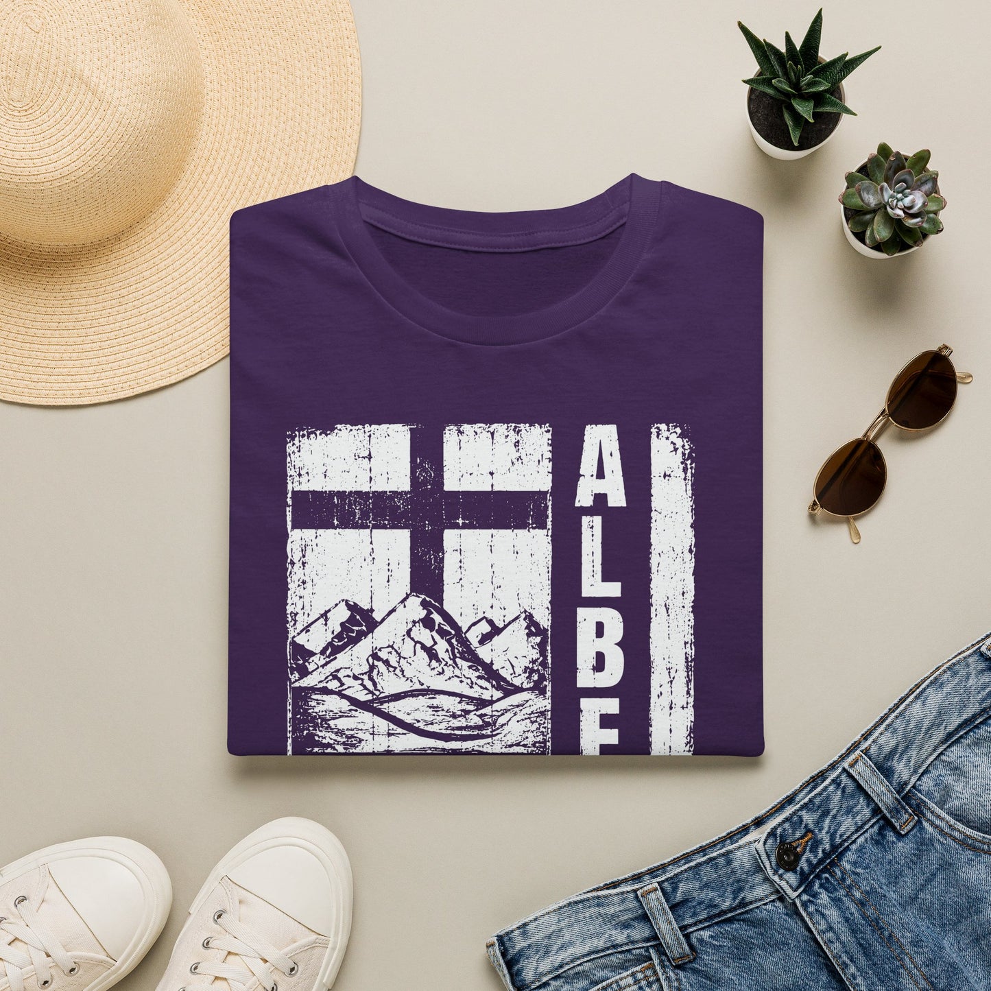 Rugged Alberta Unisex T-Shirt