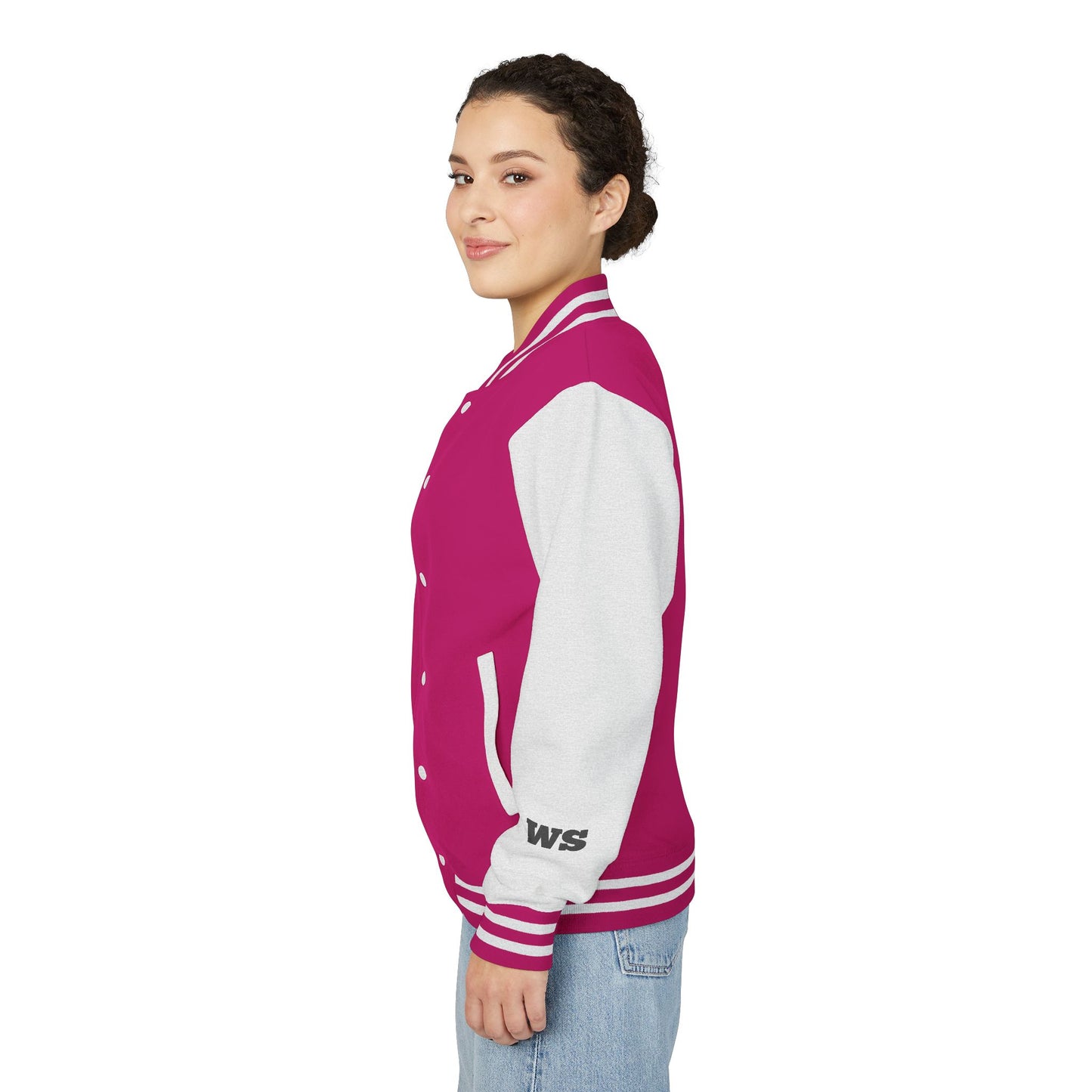 I am Albertan Unisex Heavyweight Letterman Jacket