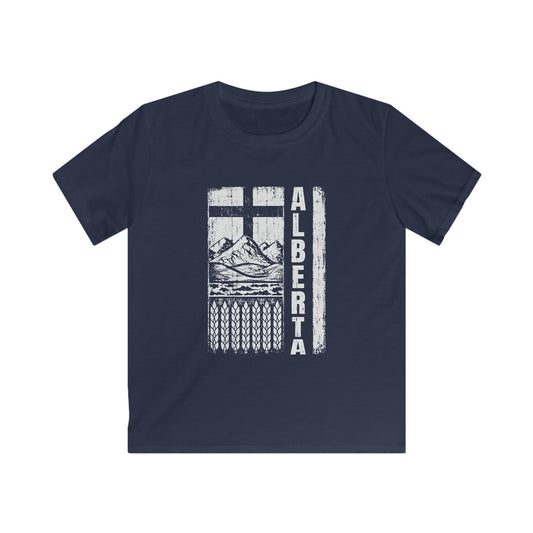 Rugged Alberta Kids T-Shirt
