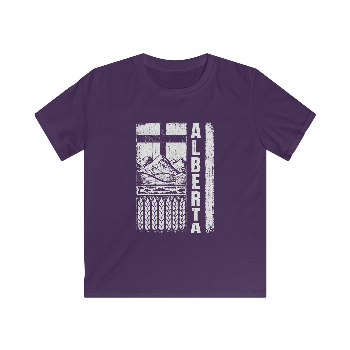 Rugged Alberta Kids T-Shirt