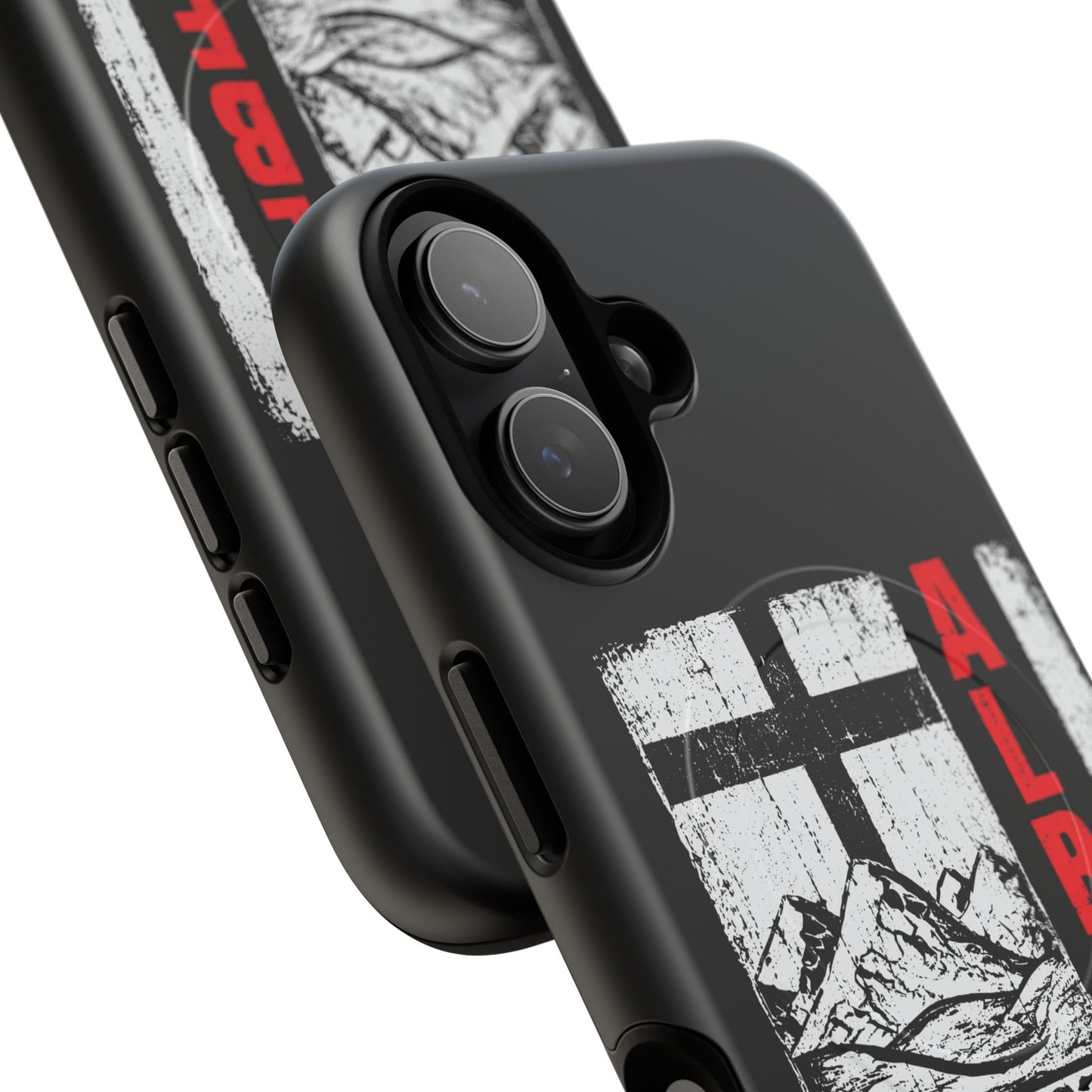 Rugged Alberta Black MagSafe Premium Case