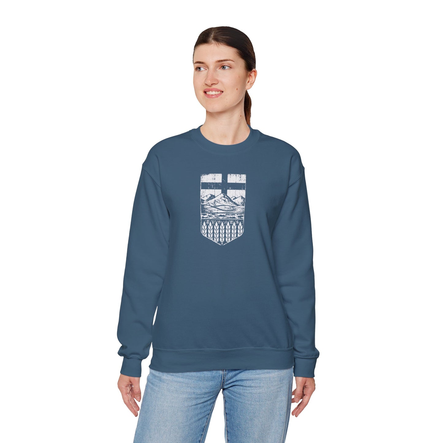 Rugged Alberta Shield Unisex Sweatshirt