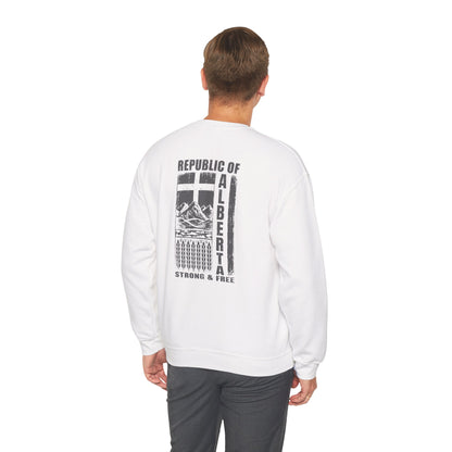 Republic of Alberta (On the Back) Premium Crewneck Sweatshirt