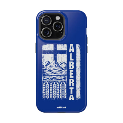 Rugged Alberta Blue MagSafe Phone Case