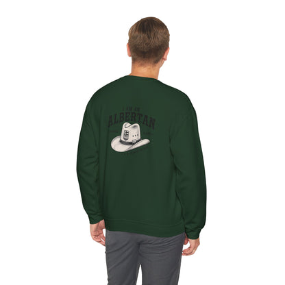 I Am Albertan (On the Back) Unisex Sweatshirt
