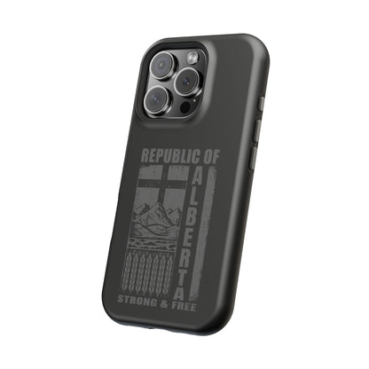 Republic of Alberta MagSafe Impact-Resistant Cases