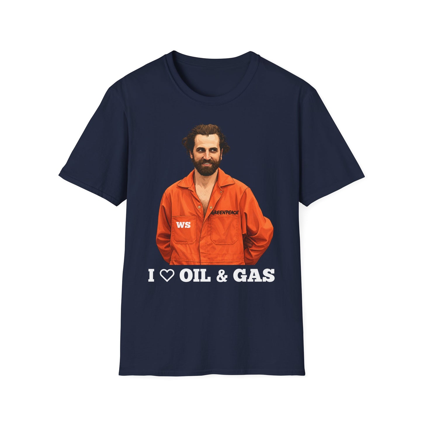 Guilbeault 'I Love Oil and Gas' Unisex T-Shirt