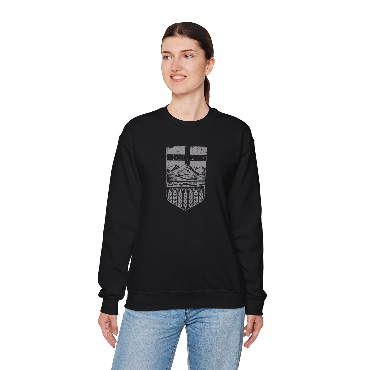 Rugged Alberta Shield Unisex Sweatshirt