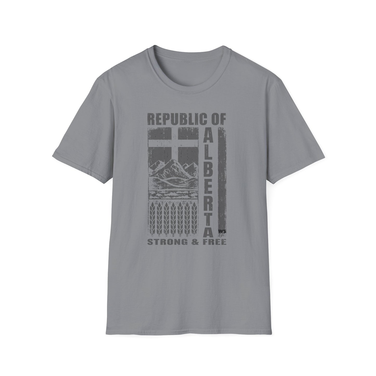 Republic of Alberta Unisex Softstyle T-Shirt