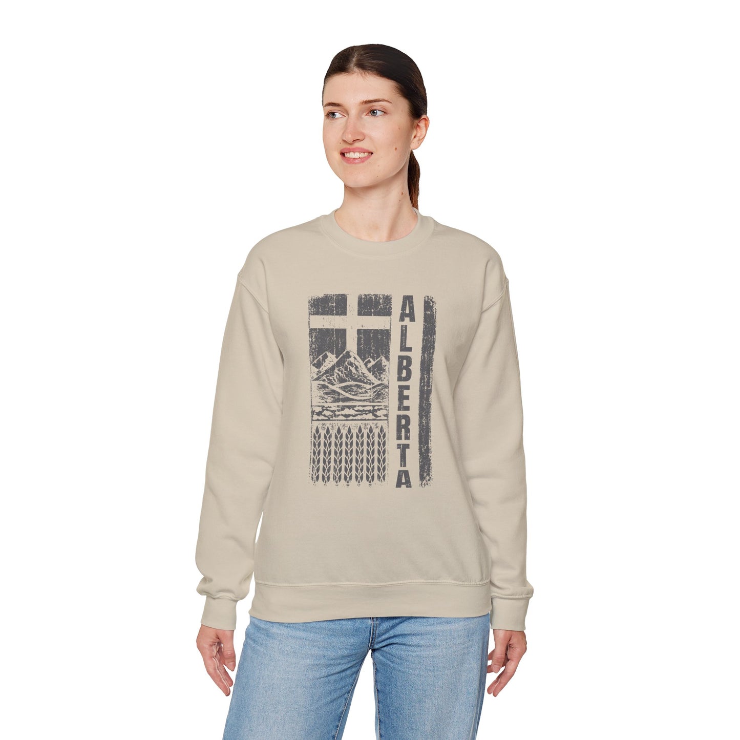 Rugged Alberta Unisex Sweatshirt