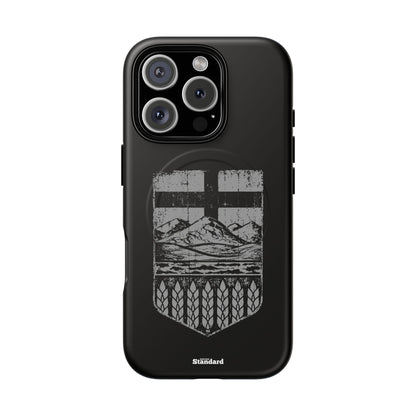 Rugged Alberta Shield Black MagSafe Premium Case