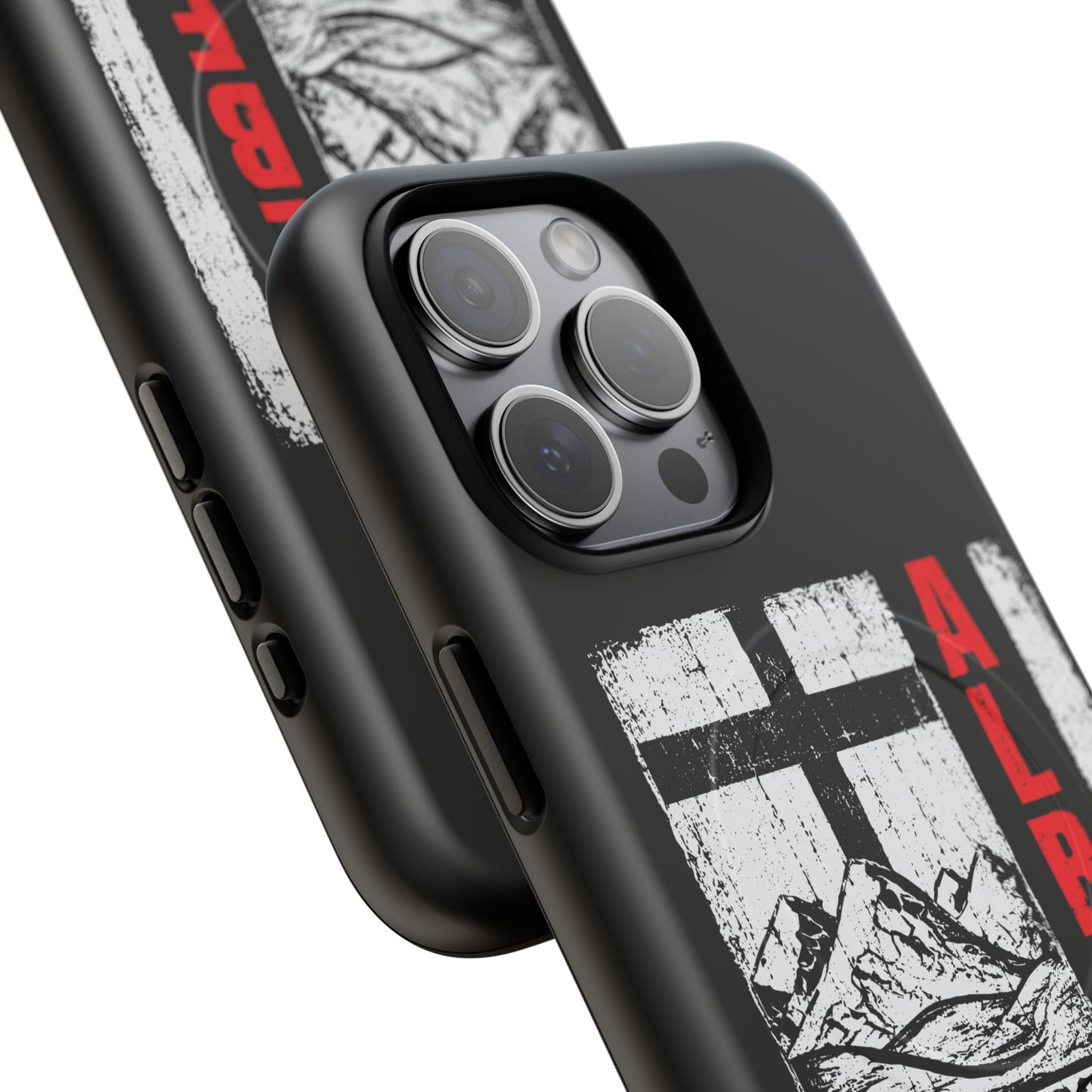 Rugged Alberta Black MagSafe Premium Case