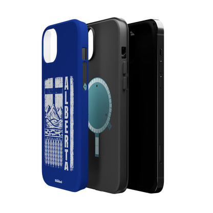 Rugged Alberta Blue MagSafe Phone Case