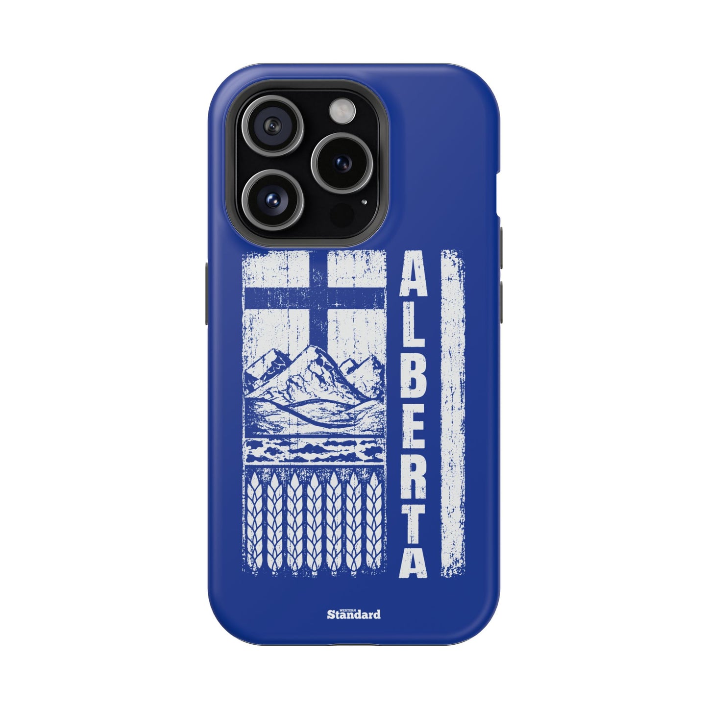 Rugged Alberta Blue MagSafe Phone Case