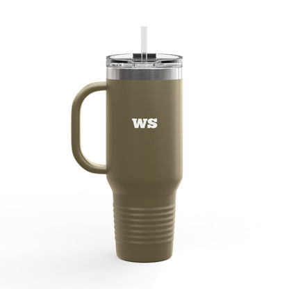 Rugged Alberta Shield Insulated Travel Mug, 40oz
