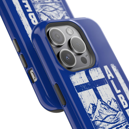 Rugged Alberta Blue MagSafe Phone Case