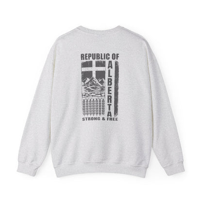 Republic of Alberta (On the Back) Premium Crewneck Sweatshirt