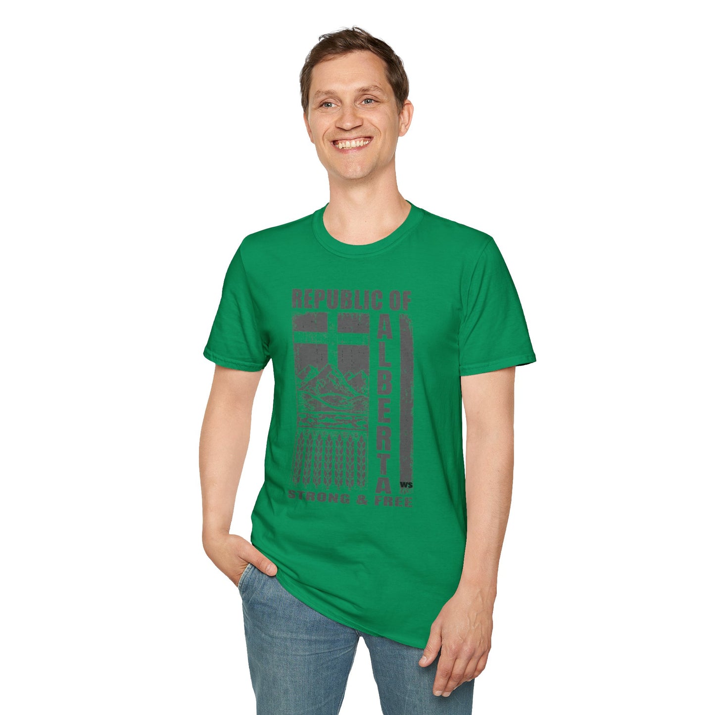Republic of Alberta Unisex Softstyle T-Shirt