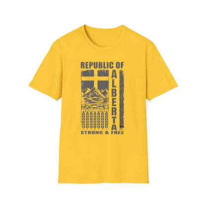 Republic of Alberta Unisex Softstyle T-Shirt