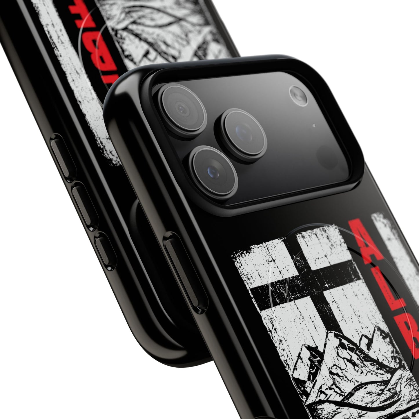 Rugged Alberta Black MagSafe Premium Case