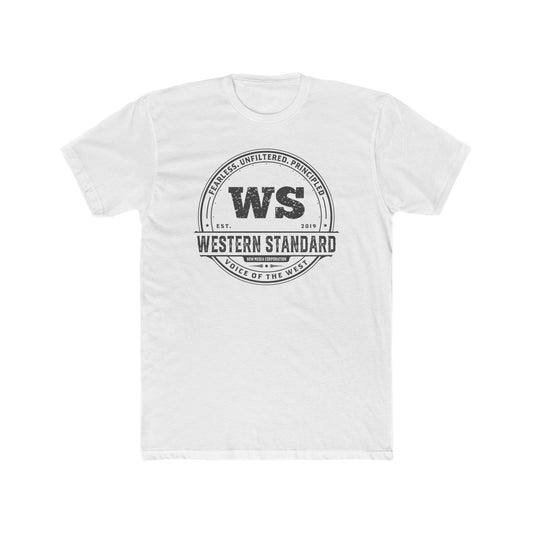 Vintage Western Standard Men's Cotton T-Shirt