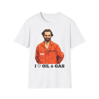 Guilbeault 'I Love Oil and Gas' Unisex T-Shirt