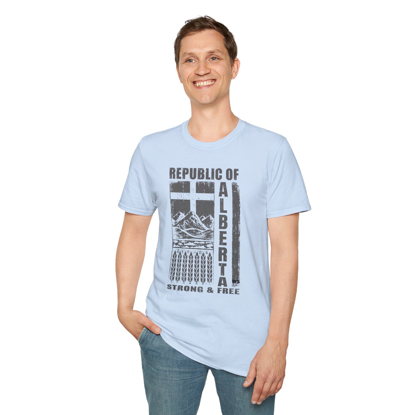 Republic of Alberta Unisex Softstyle T-Shirt
