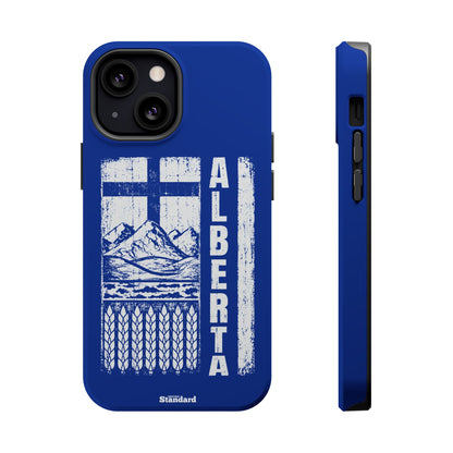 Rugged Alberta Blue MagSafe Phone Case
