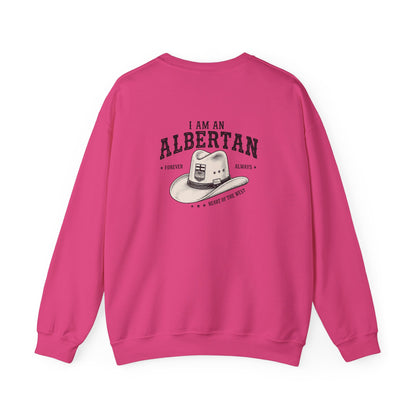 I Am Albertan (On the Back) Unisex Sweatshirt