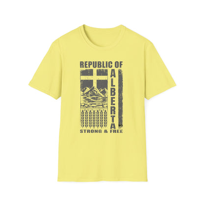 Republic of Alberta Unisex Softstyle T-Shirt