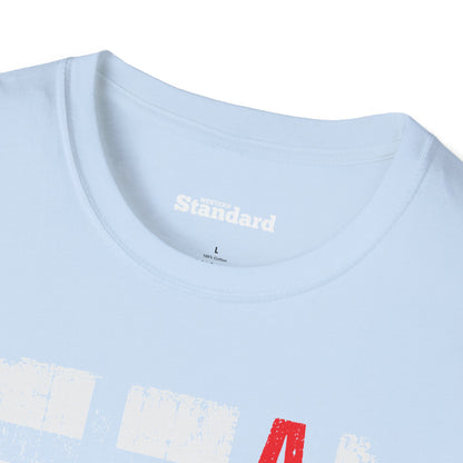 Rugged Alberta Red Unisex T-Shirt