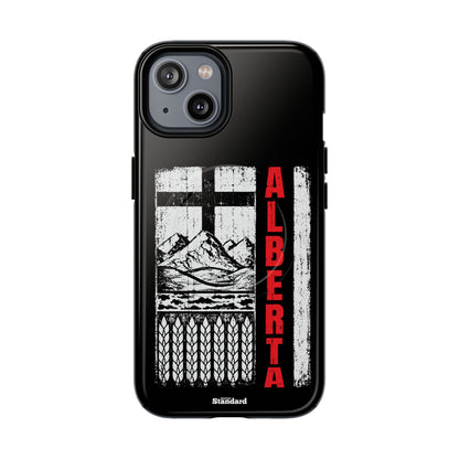 Rugged Alberta Black MagSafe Premium Case