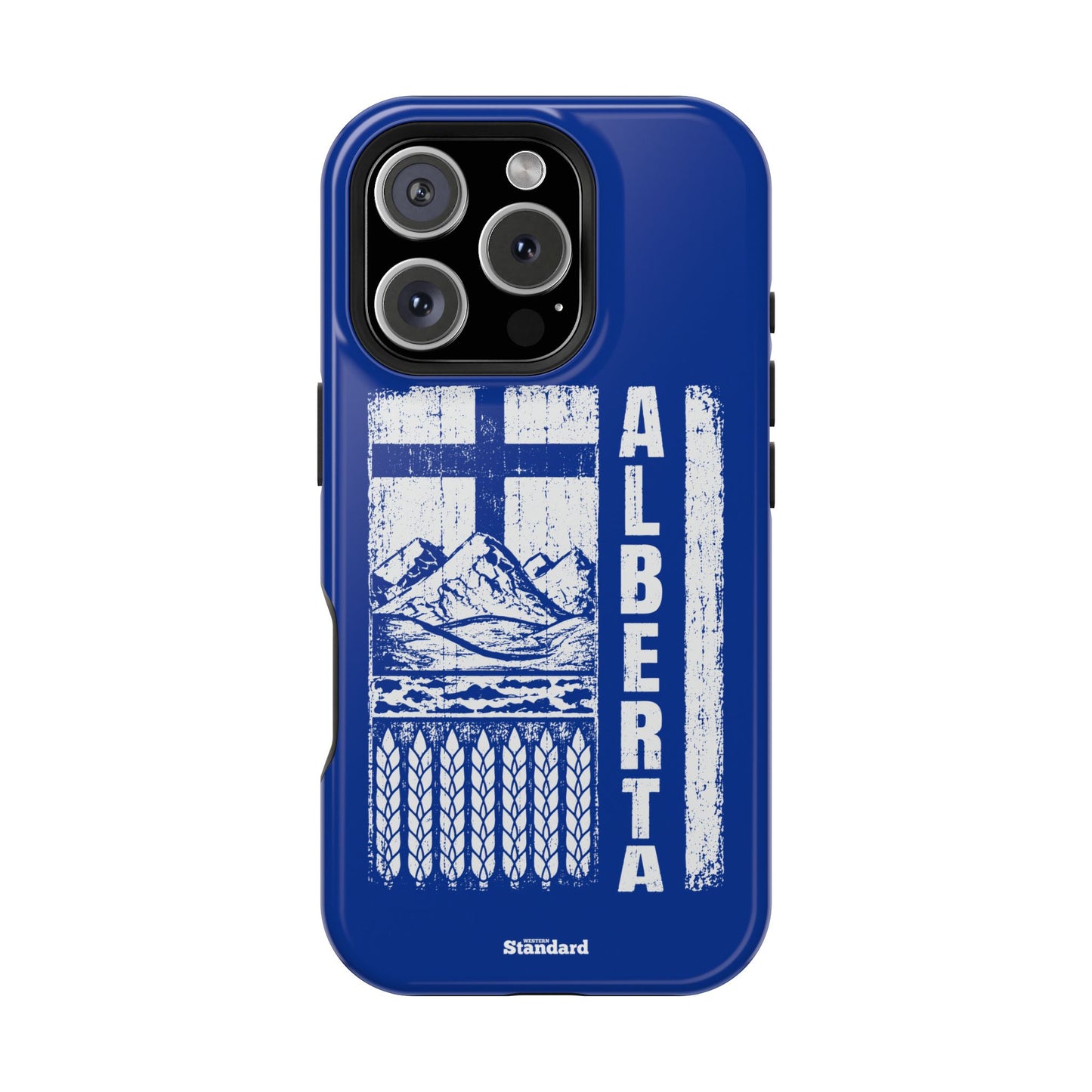 Rugged Alberta Blue MagSafe Phone Case