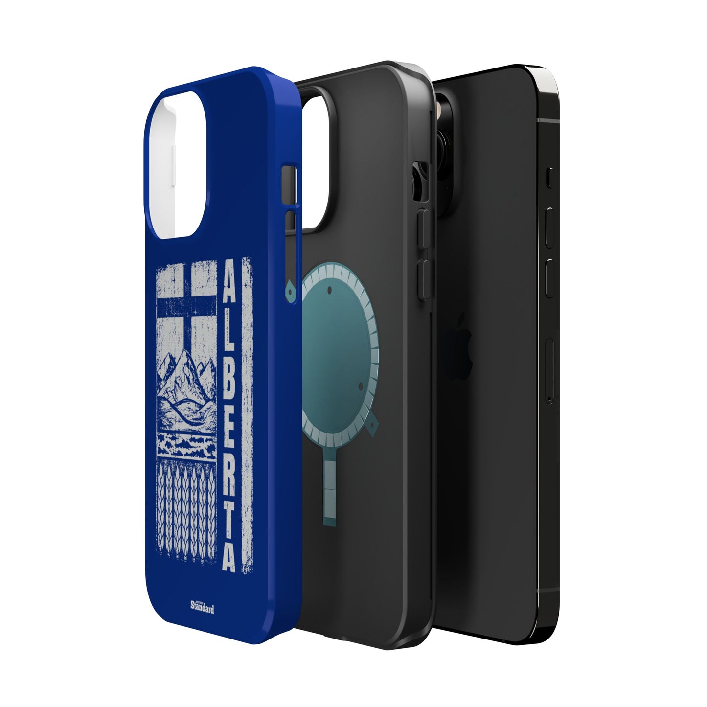 Rugged Alberta Blue MagSafe Phone Case