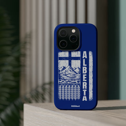 Rugged Alberta Blue MagSafe Phone Case