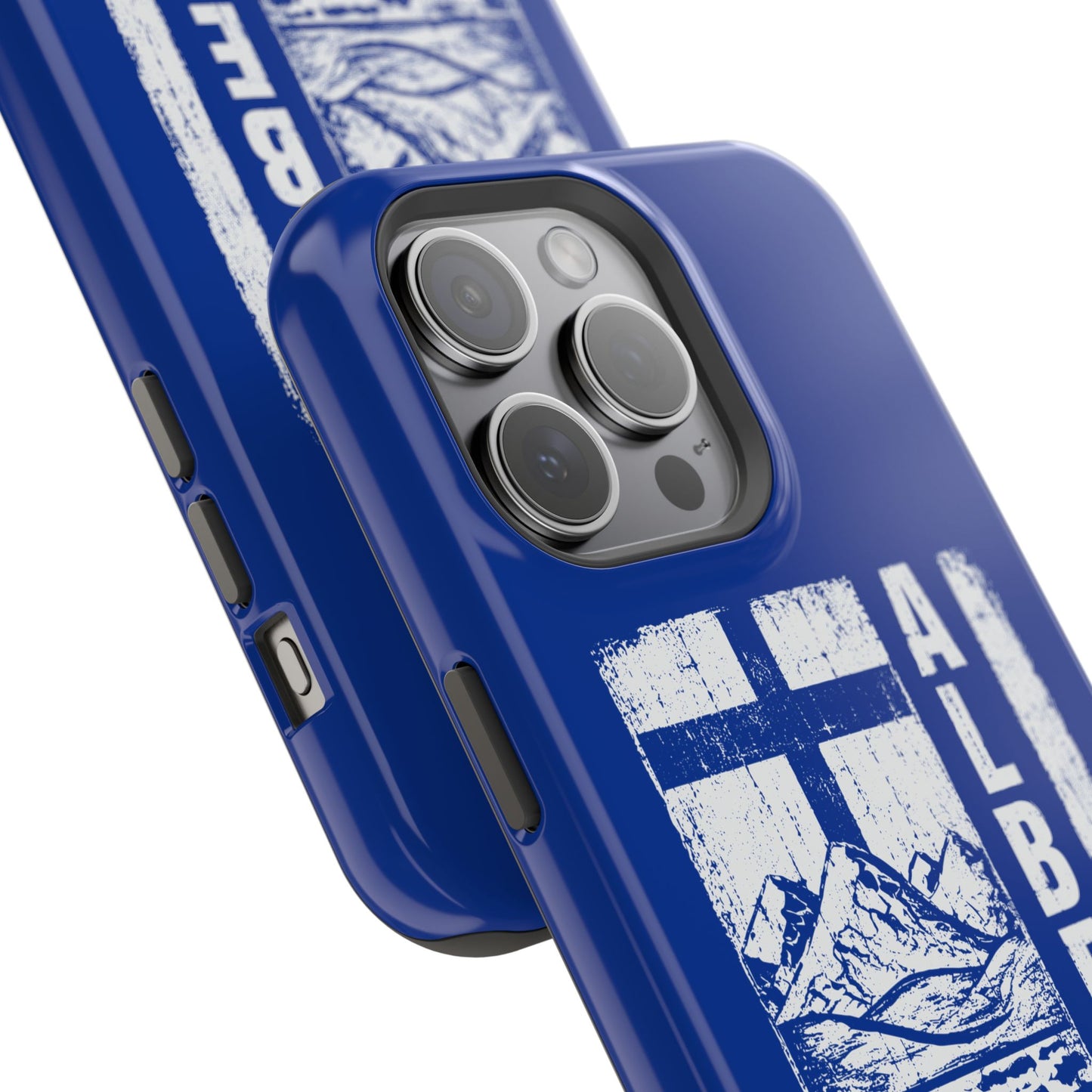 Rugged Alberta Blue MagSafe Phone Case