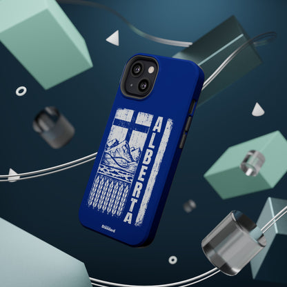 Rugged Alberta Blue MagSafe Phone Case
