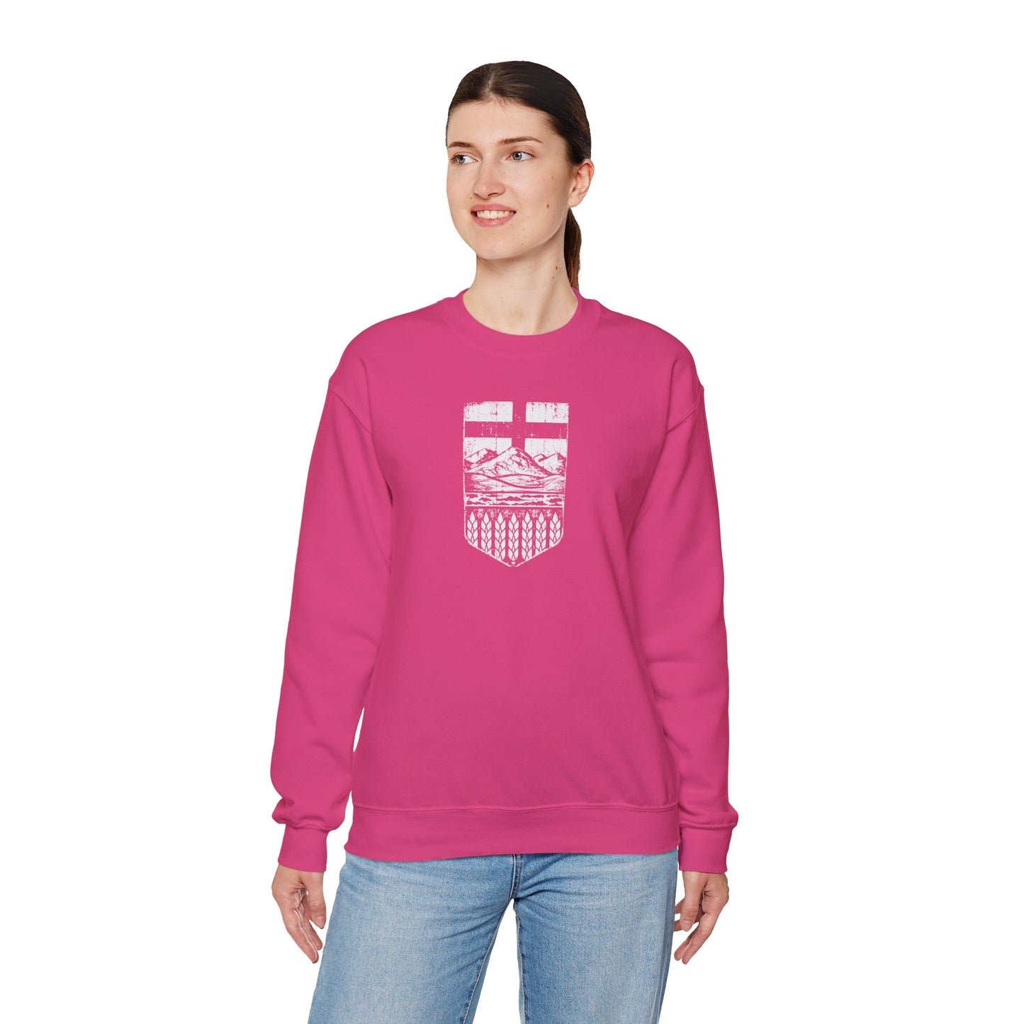 Rugged Alberta Shield Unisex Sweatshirt